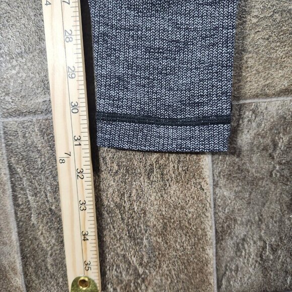 Lululemon Wunder Under High-rise Gray & Black Leggings Size 6 - Picture 7 of 7